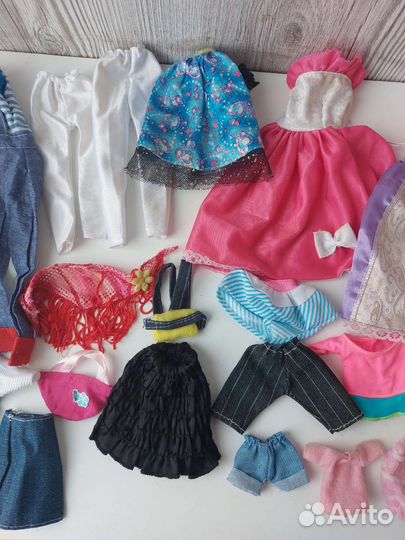 Одежда для Барби пакетом