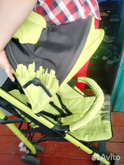 Прогулочная коляска трость бу