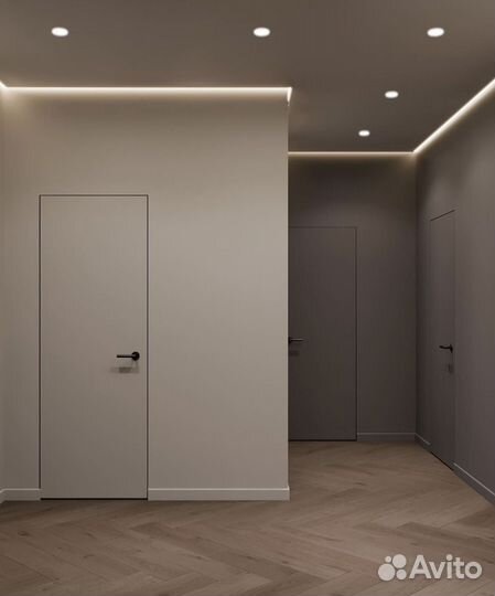 Скрытые двери 2400