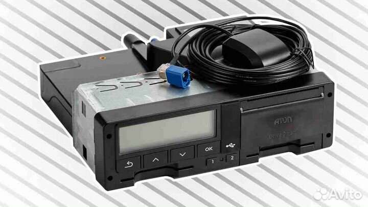 Автомобильный цифровой тахограф Atol.Под ключ