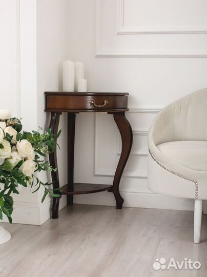 Консоль Угловая Элегант орех арт39852