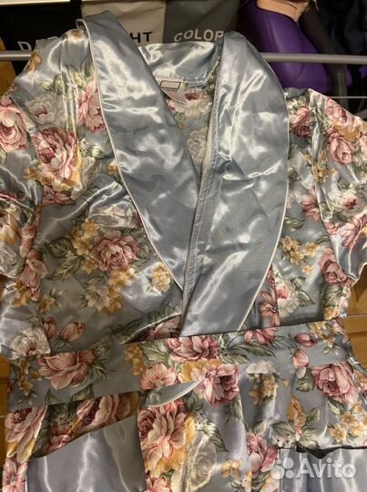 Халат шелковый