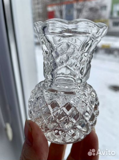 Ваза Хрустальная чехия