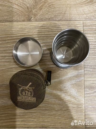 Фляжки и стопки походные под алкоголь