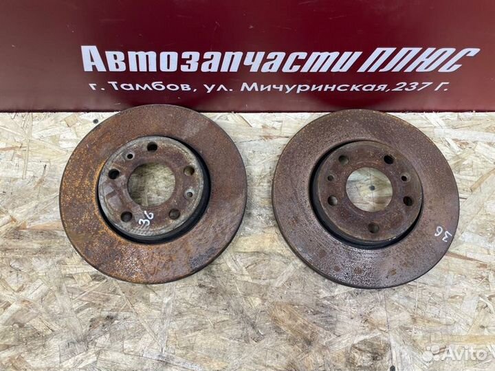 Тормозные диски переднее Renault Duster