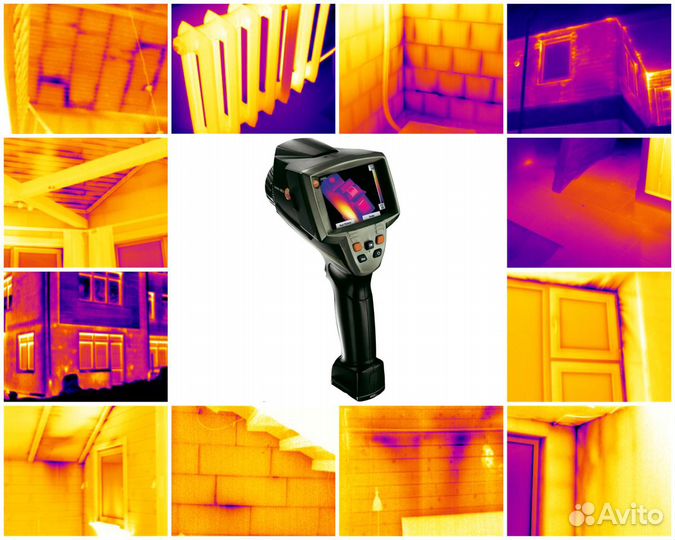 Аренда тепловизора. Тепловизионное обследование