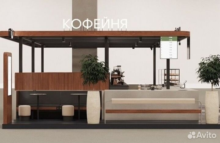 Кофейня в торговом центре