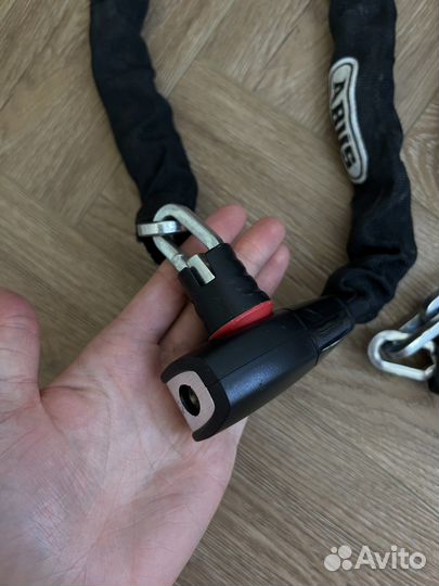 Замок цепь для велосипеда abus