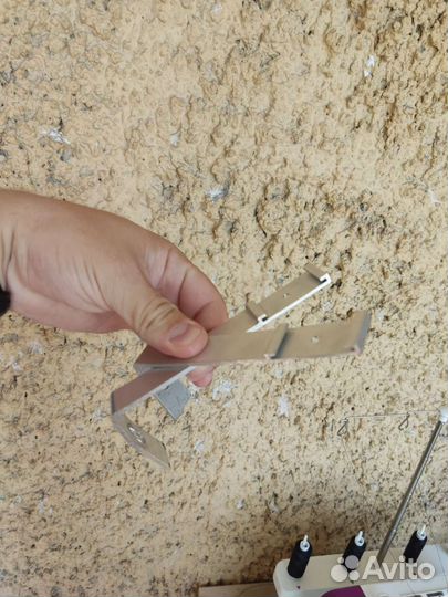 Гардина алюм настенная Г-образная+крепеж+крючки