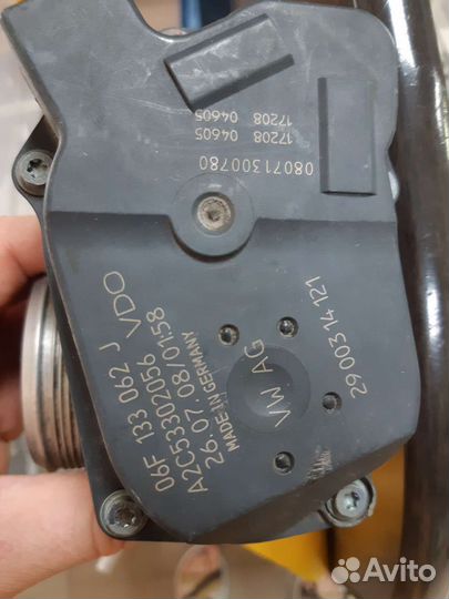 Заслонка Passat b6 06f133062j BZB