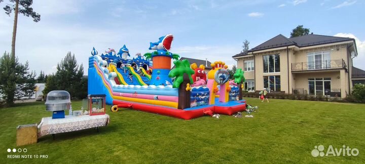 Аренда надувного батута, аттракционы