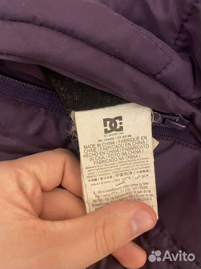 Куртка зимняя двухсторонняя DC
