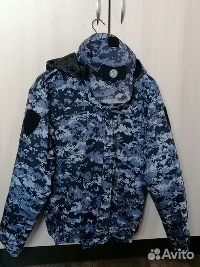 Куртка демисезонная синяя точка