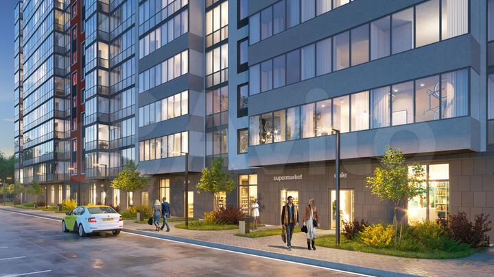 Квартира-студия, 24,4 м², 10/12 эт.