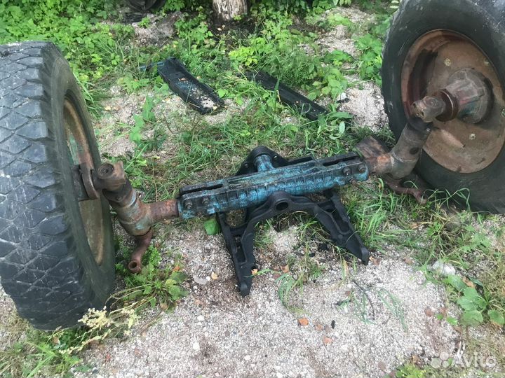 Задний мост мтз 82 бу на запчасти