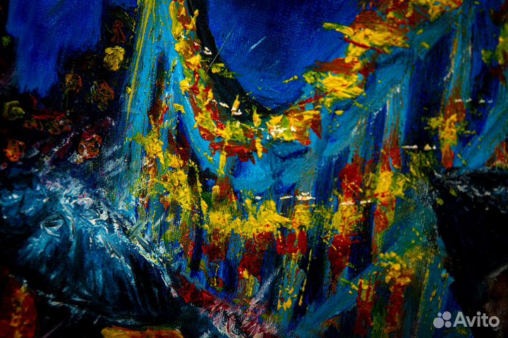 Картина маслом 50х40 см. «Променад»