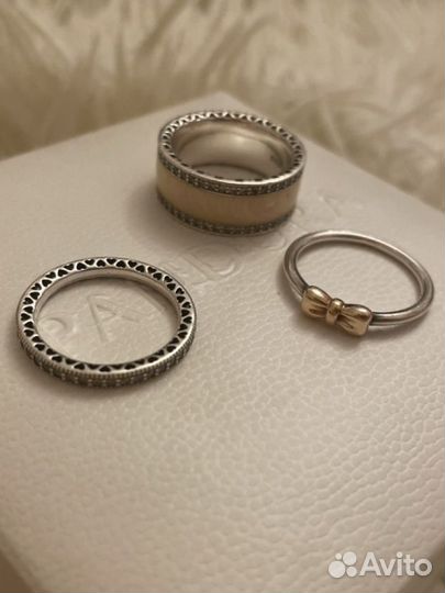 Серебряное кольцо Pandora