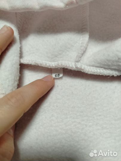 Тёплые комбинезоны для девочки 68