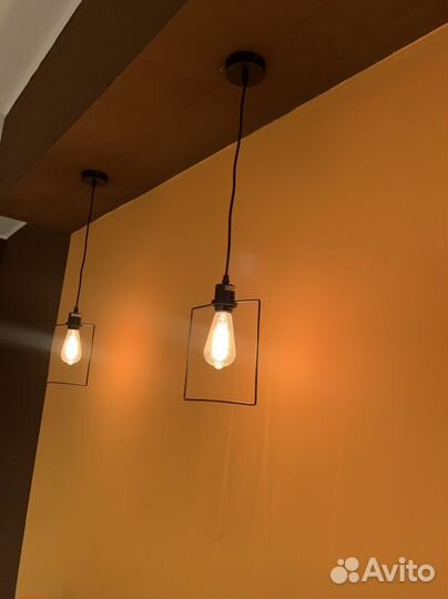 Подвесной светильник в стиле лофт