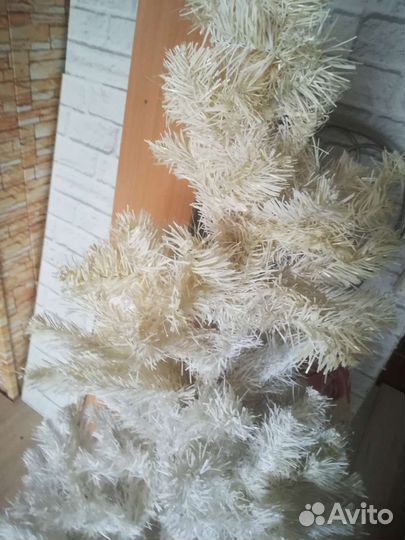 Ель искуственная белая