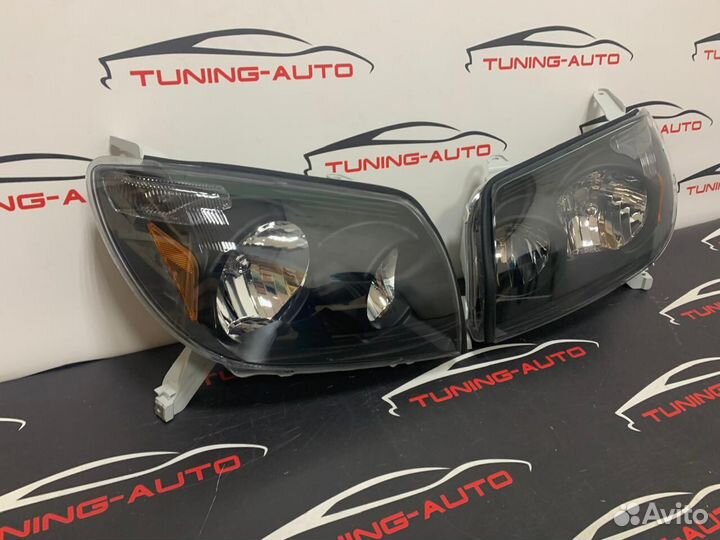 Фары на Surf 210 тюнинг черные LED