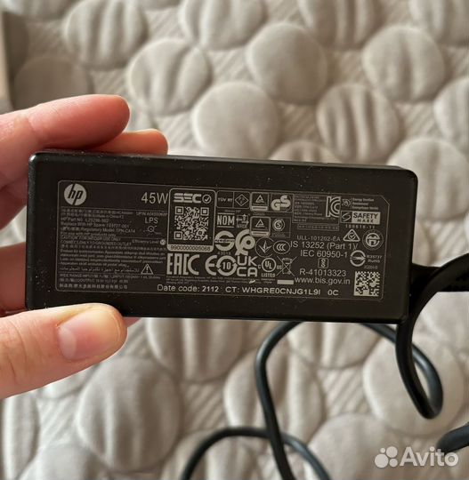 Адаптер зарядка для ноутбука 4 шт