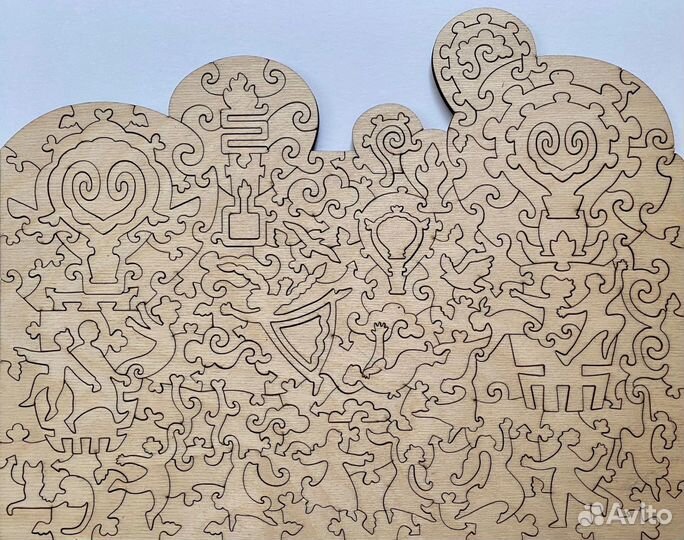 Деревянные пазлы davici