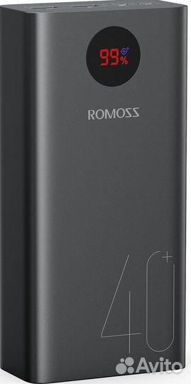 Портативный аккумулятор Romoss PEA40 черный