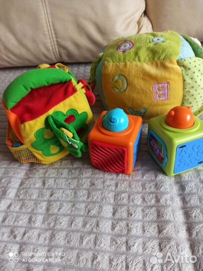 Детские развивающие игрушки от 1 года