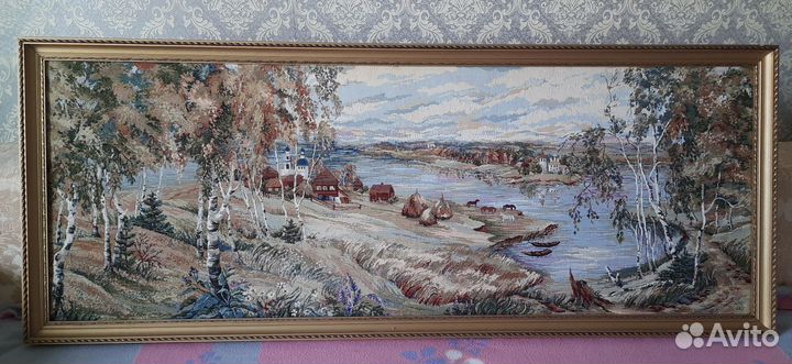 Картина гобелен 150/60см.в отличном состоянии