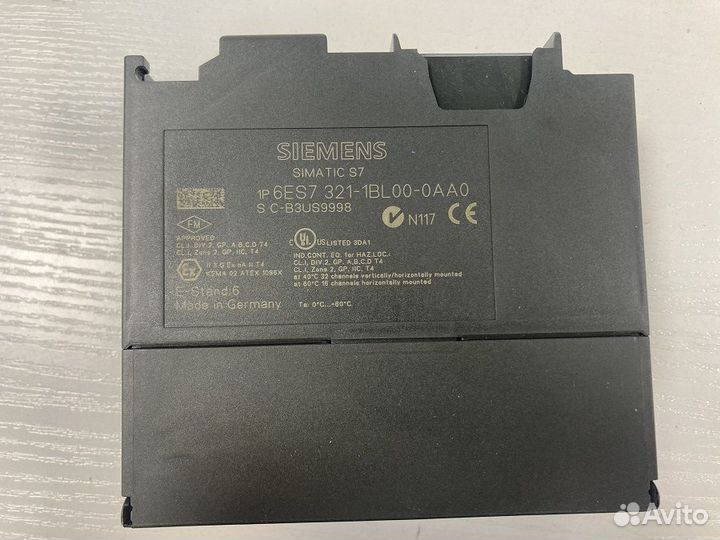 Модуль Siemens 6ES7 321-1BL00-0AA0