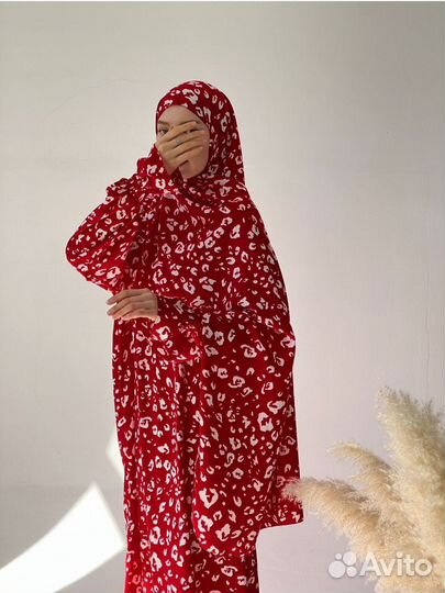 Намазники с шарфом (шарф не пришит к платью)