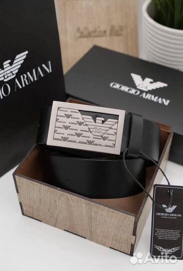 Мужской кожаный ремень