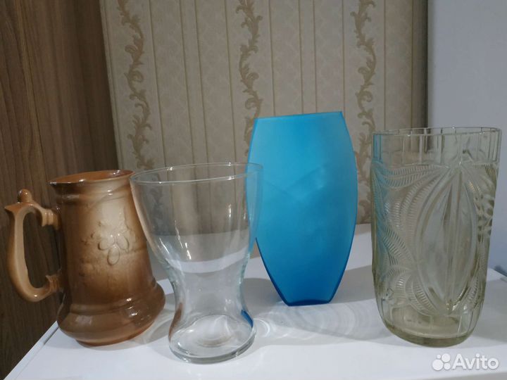 Вазы для цветов,графин, кувшин