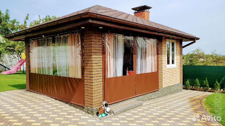 Мягкие окна для беседок