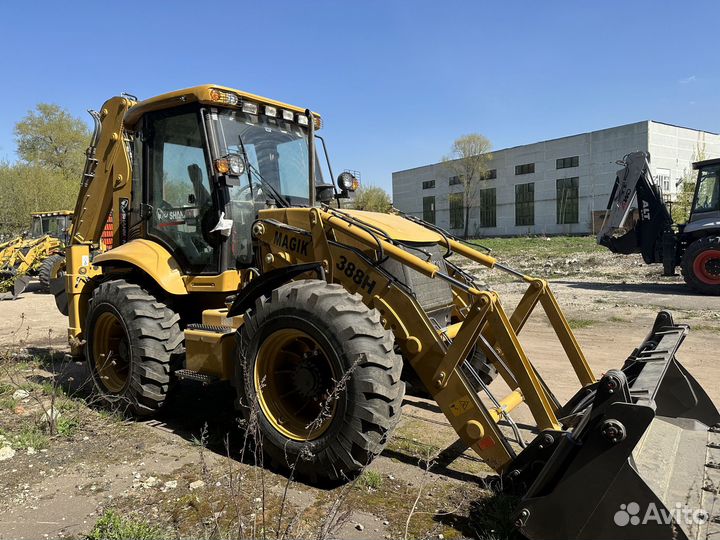 Экскаватор-погрузчик Shanmon 388H, 2024