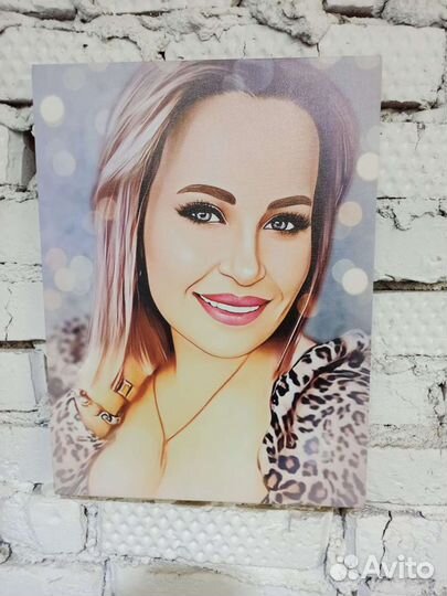 Портрет на холсте,фото на холсте, печать на холсте