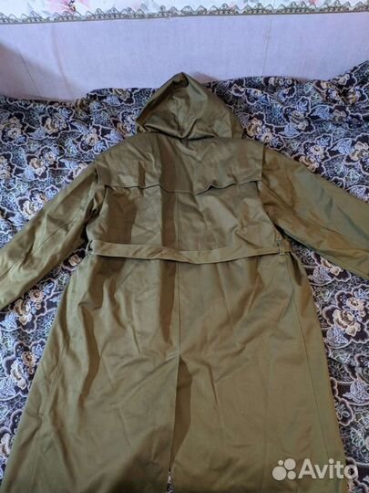 Плащ прорезиненный СССР новый