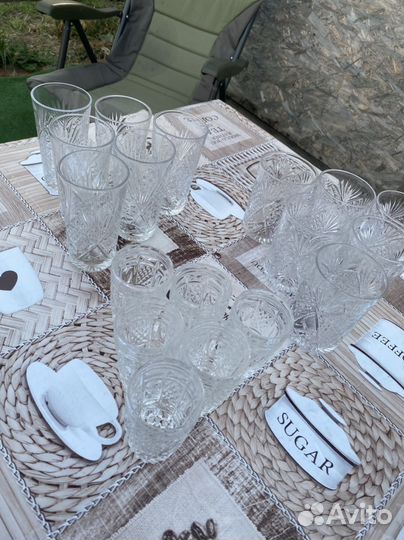 Хрусталь, стекло СССР