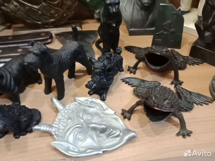 Скульптуры бюсты СССР