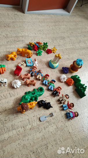 Lego duplo зоопарк, звери