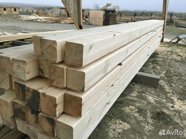 Брус 40X50 не строганный 3м 20 кг