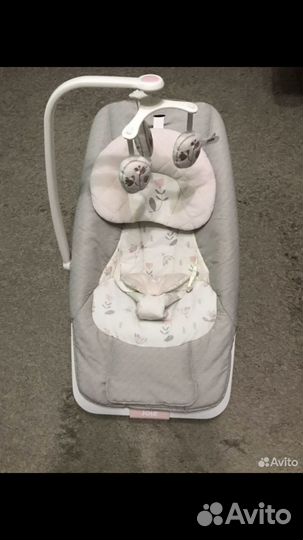 Шезлонг детский с вибрацией