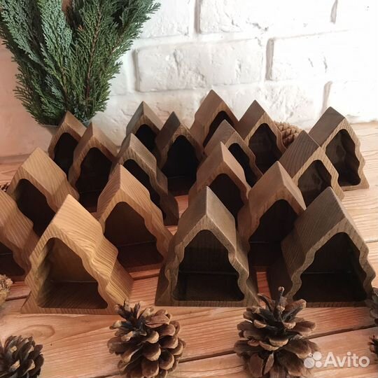 Форма для свечей из дерева