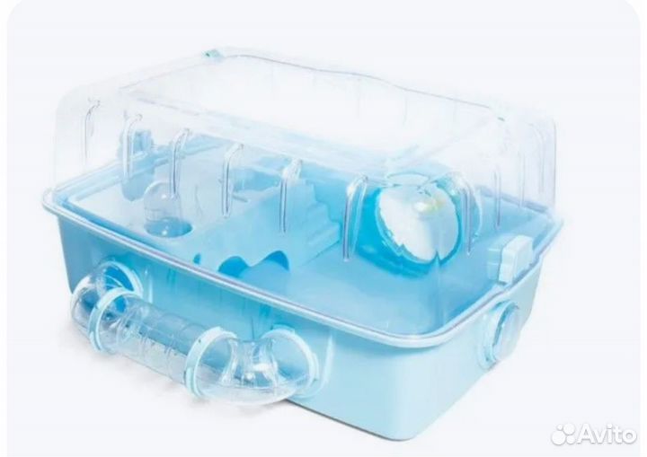 Акриловая клетка для хомяка