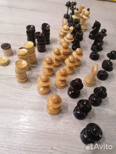 Нарды - шахматы ручной работы