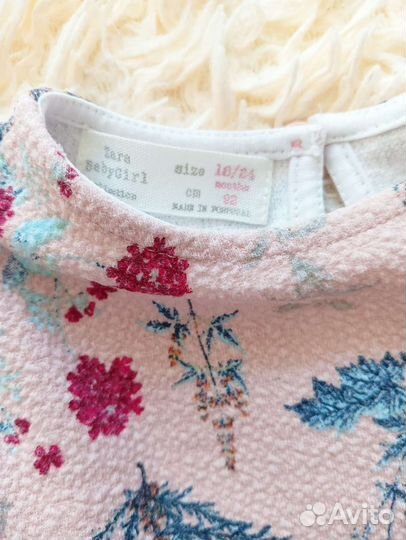 Платье на девочку Zara 92