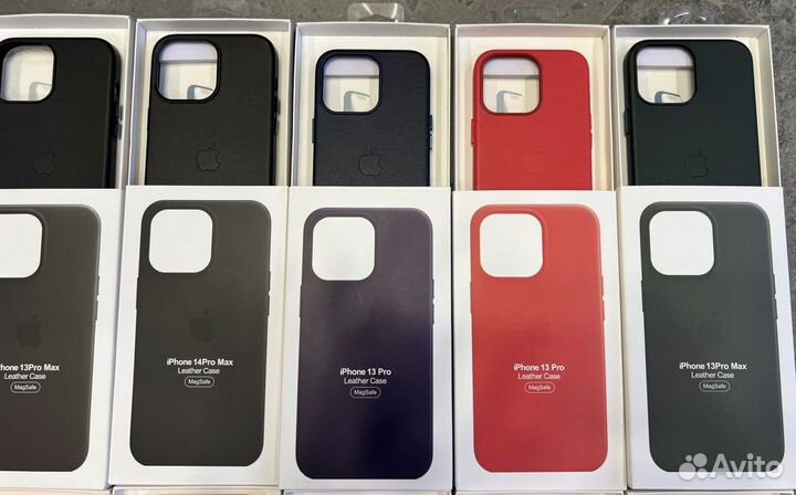 Чехолы на iPhone кожаные