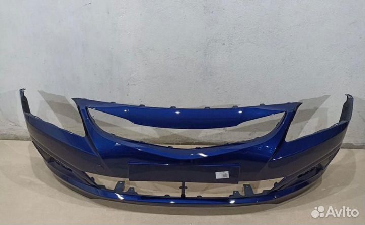 Бампер передний на Hyundai Solaris 2011-2017