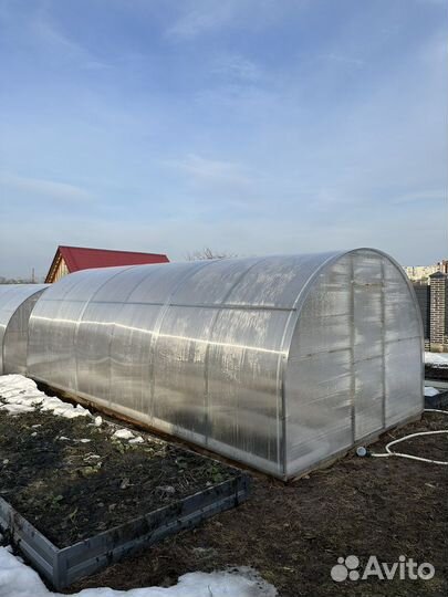 Теплица поликарбонат бу